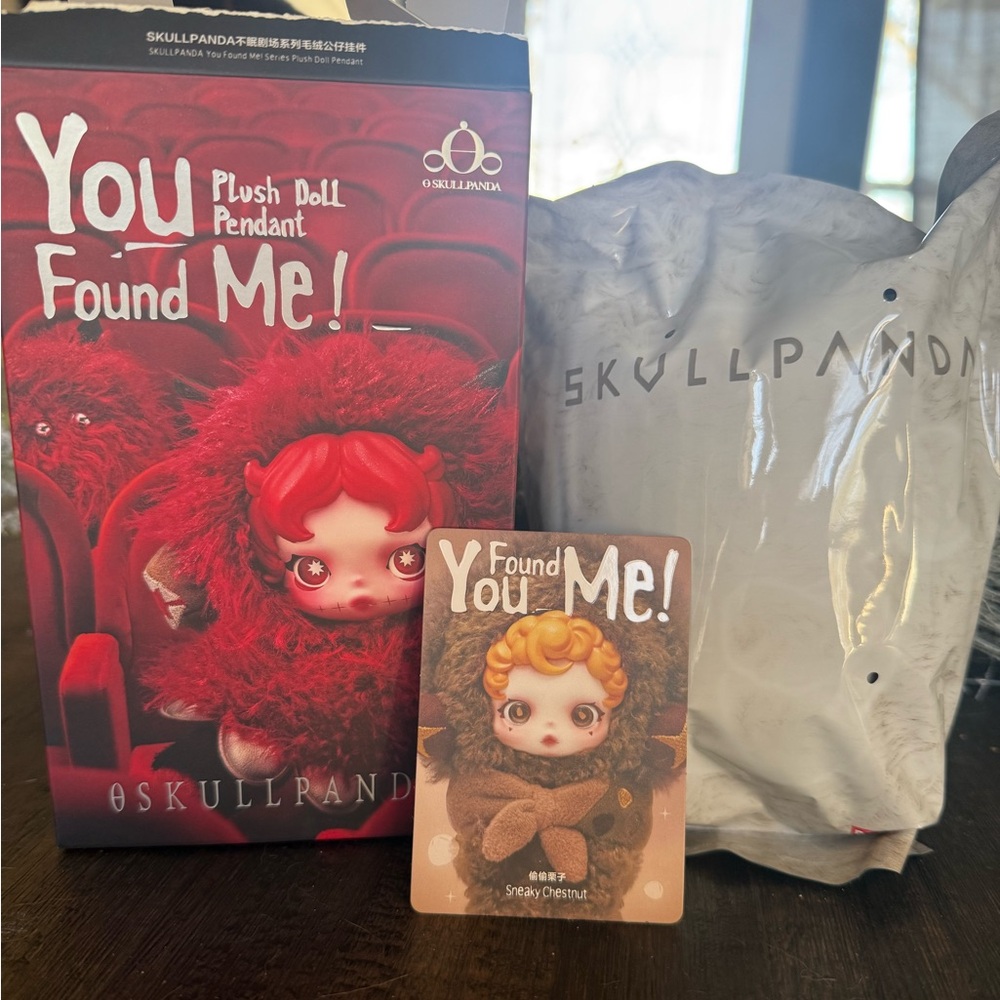 Skullpanda: You Found Me series - sneaky chestnut